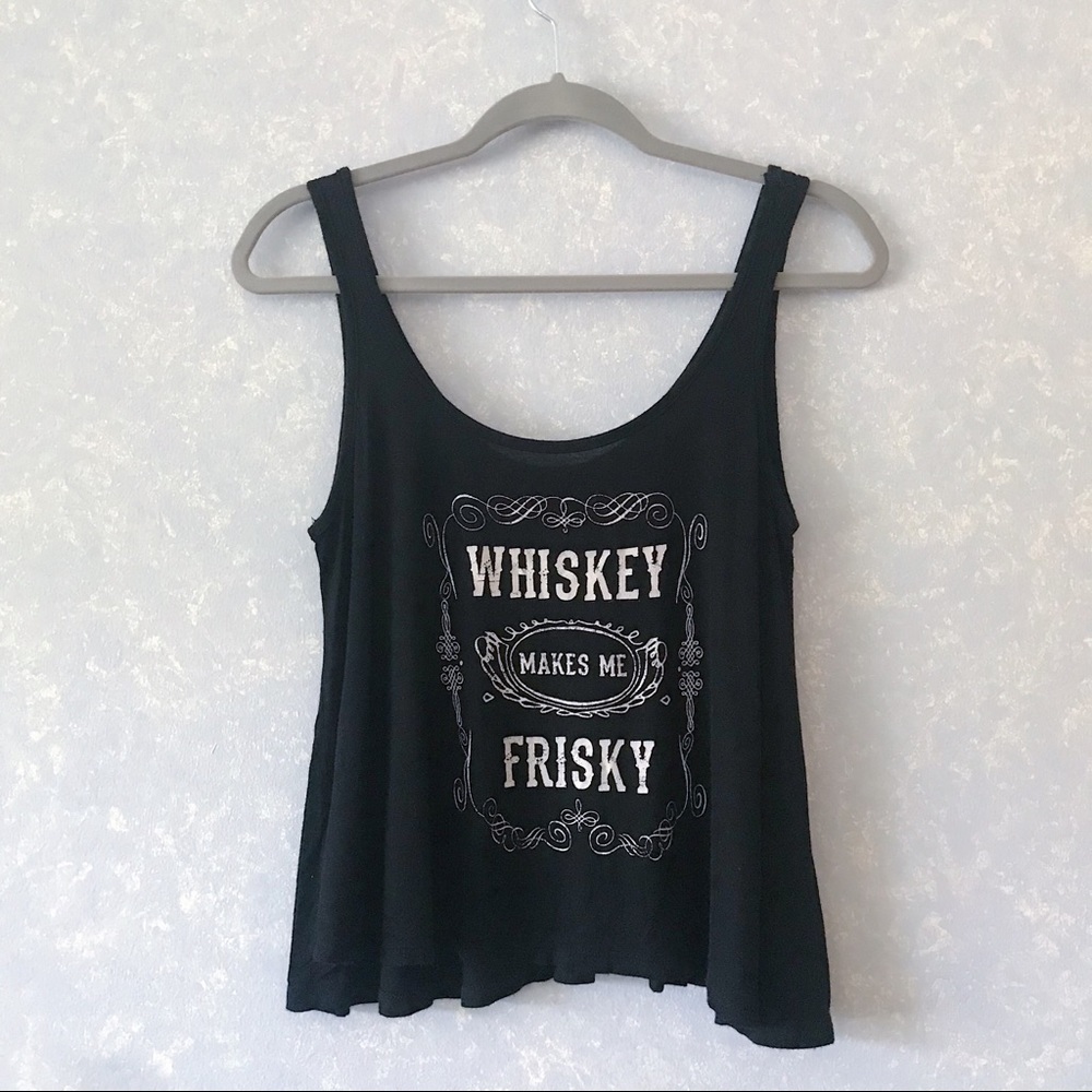 Jack Daniels Style Tank Top